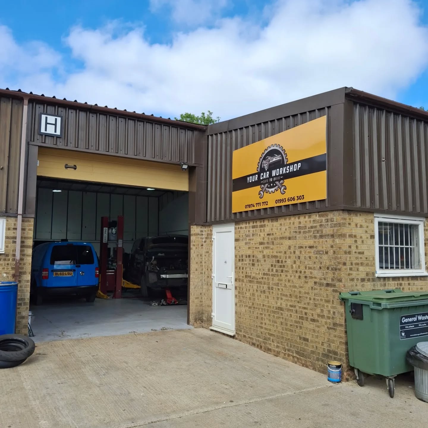 Exterior of Your Car Workshop